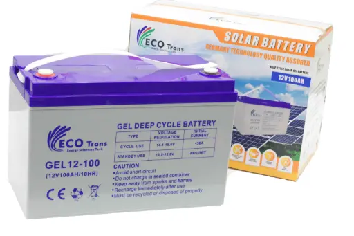 GEL lead acid battery- 12V100Ah
